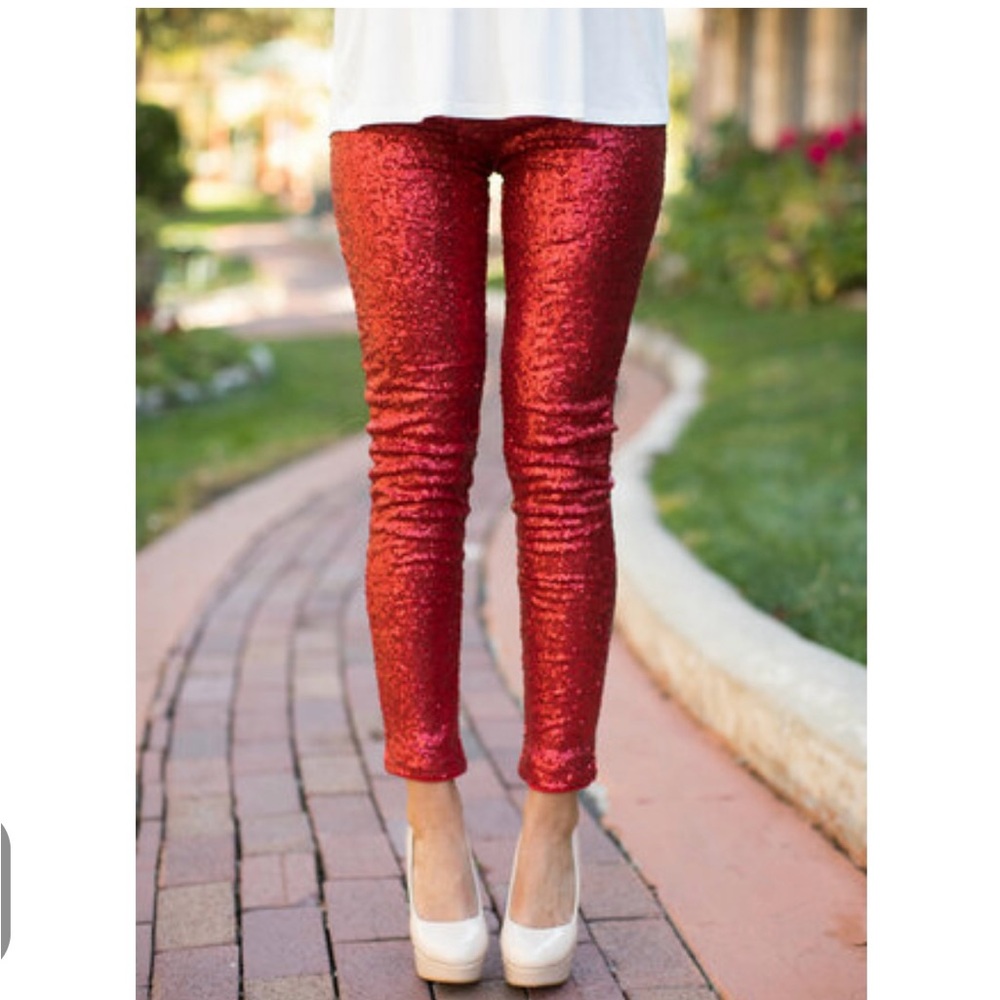 Sequin Leggings